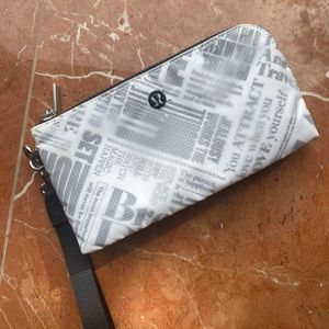 Lululemon wristlet bag